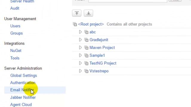 How to set up email server for notifications in TeamCity смотреть онлайн