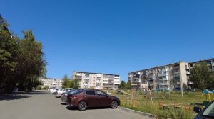 Двор моего детства. Улица Стадионная, г. Касли