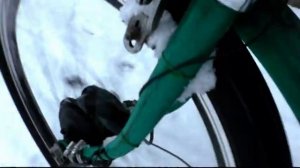 Электровелосипед зимой