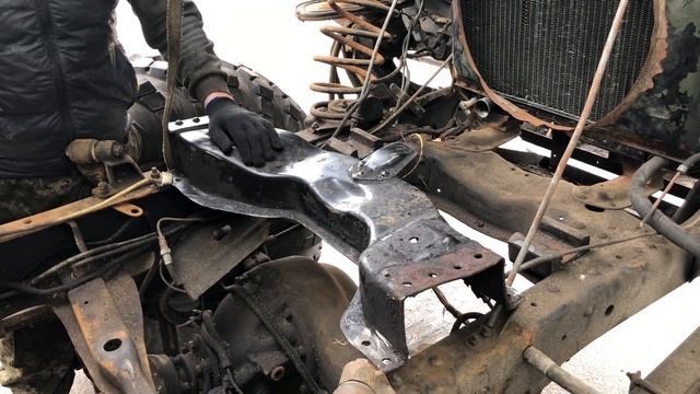 Установка Д 245 на ГАЗ 66