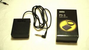 Педаль сустейна Korg PS-3. Просто педаль