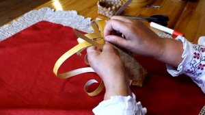 . Золотая береста". Сегодня мастер-класс от мастера Веры Васильевны Митиной.как плести лапти.