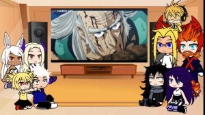 mha pro hero's Monster GAROU vs BANG Silver Fang react to gacha