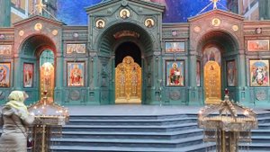 Главный храм вооружённых сил в парке "Патриот", верхний храм