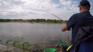 Рыбалка. Река Ока новое место.