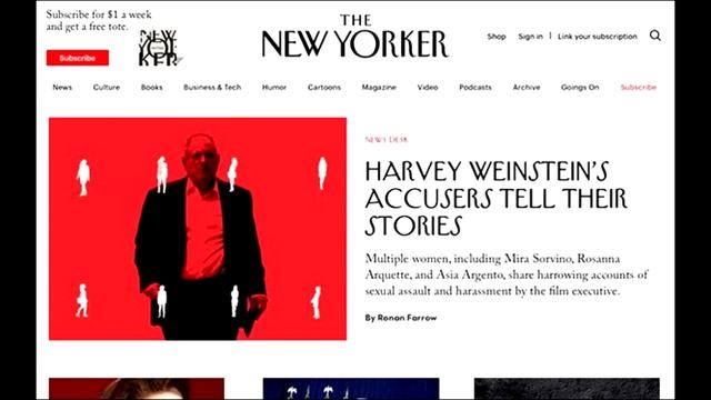 MeToo - От домогательств Харви Вайнштейна до крупнейшего движения в защиту женщин