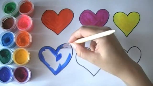 Рисуем Сердечки со стрелами. смотреть онлайн