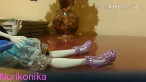 Лагуна сломала НОГУ!?! Стоп моушен Monster high stop motion
