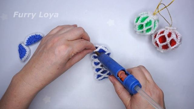 Елочная игрушка крючком . СУПЕР лёгкий и простой мастер класс новогодней игрушки крючком .