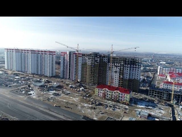 Капитальная стройка - Новый микрорайон г.Черкесска: жилые дома (30.01.2019)