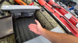 Столик в надувную лодку с креплением ликпаз - ликтрос