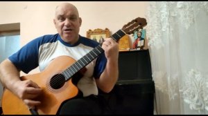 Владимир Высоцкий-На братских могилах.На гитаре(cover).