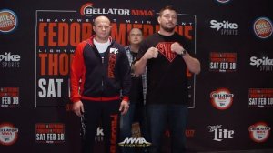 Церемония взвешивания  | Fedor Emelianenko vs  Matt Mitrione