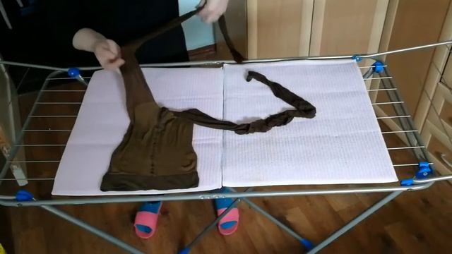 Супер-способ стирки колготок без деформации. смотреть онлайн