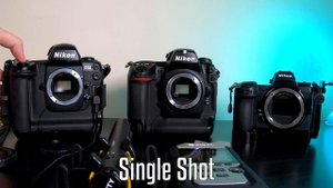 Nikon Shutter Sound Comparison D1X D2X Z6