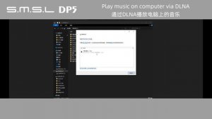 How to connect DLNA of S.M.S.L DP5.