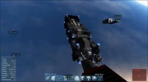 SPACE ENGINEERS Asteroid stealth ships "THE WORM"