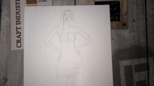 как нарисовать Дженни из #блэкпинк. Поэтапно