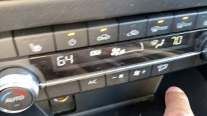 Mazda CX-5, CX-3, CX-9 – Air conditioner and heater controls