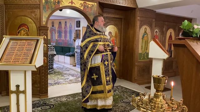 Проповедь в пятницу первой седмицы Великого Поста смотреть онлайн