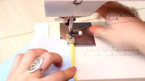 Обработка среза косой бейкой