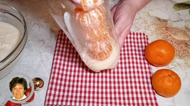 ? Новогодний Десерт "Мандарины в Снегу" - Без выпечки!