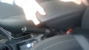 Видео установки подлокотника на Рено Логан 2