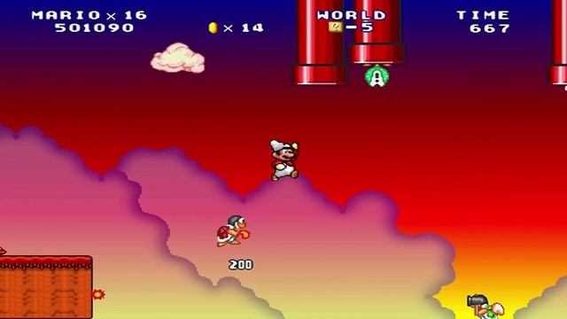 Mario Forever: Vietnamese Letter Worlds Series - Powerup Party preview смотреть онлайн