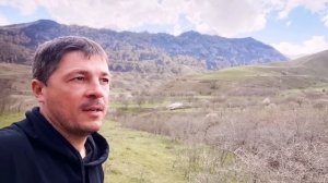 Дорога на Чегемские водопады через перевал Актопрак