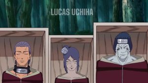 Наруто воскрешает Итачи, Джирайю, Минато и других легендарных ниндзя, чтобы победить Оцуцуки. Russ