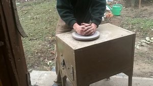 Самодельный гончарный круг