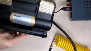 BEST Portable Air Compressor Double Cylinders Auto Shut-Off & LED Light REVIEW