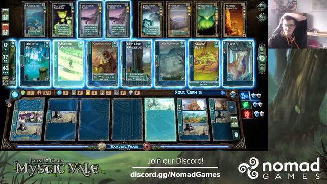 Playing some chill Mystic Vale! смотреть онлайн