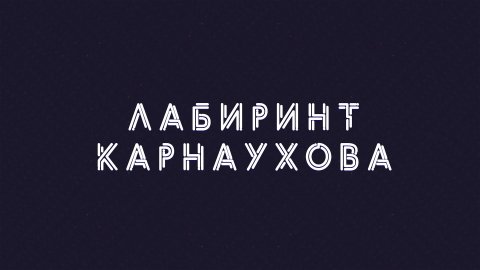 Лабиринт Карнаухова | Соловьёв LIVE | 28 июня 2022 года