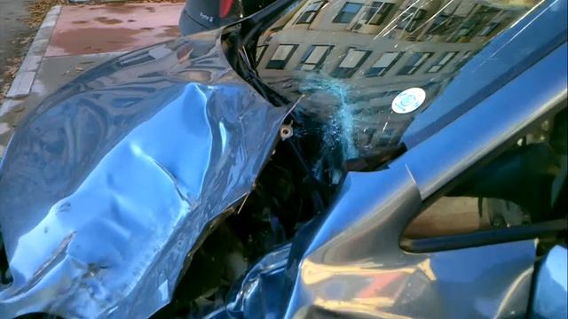 Opel Zafira 2001, after a car accident смотреть онлайн