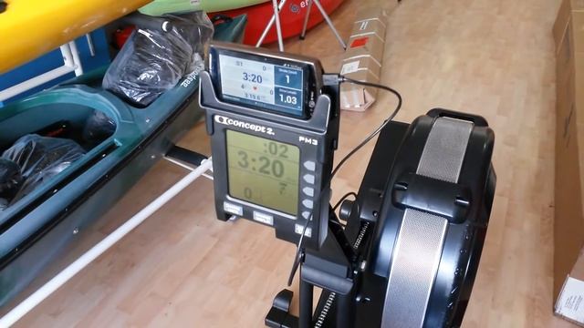 Mobile connected to Concept2 erg смотреть онлайн