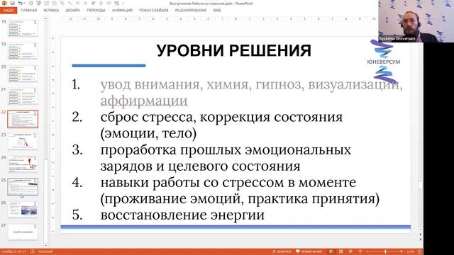 Работа со стрессом. Эффективная методика. Вячеслав Юнев.