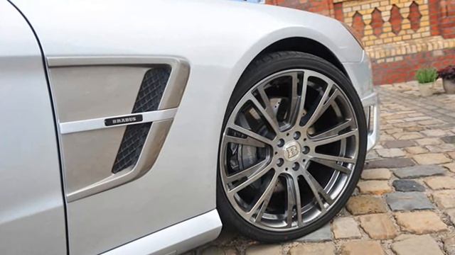 2012 Brabus Mercedes-Benz SL Roadster 4.7 V8 Biturbo 512 hp 186 mph 0-62 mph 4,4 s смотреть онлайн