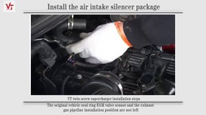 prado 2700 with VT twin screw supercharger kit installation steps