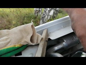 Замена лампы Н-1 на Рено Логан 11 года.