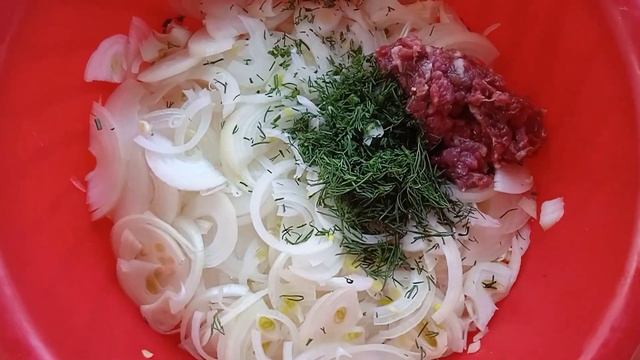 Обалденная лепёшка в духовке! Мясной лепёшка! Больше хлеб не покупаю!