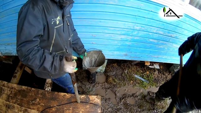 Свайно винтовой фундамент / ремонт старого фундамента / сваи угловые / отзыв / Построй Свой Дом