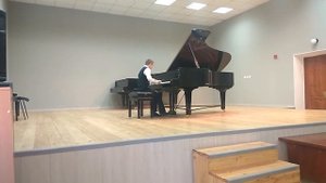 И.С. Бах, 3-х голосная инвенция a-moll (ля- минор), Кошлюнов Дмитрий 11 лет, 4 класс