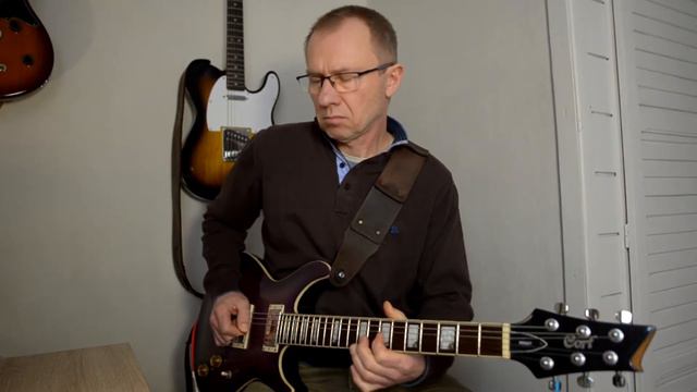 Cort M600T Slow Electric Guitar Ballad improvisation смотреть онлайн
