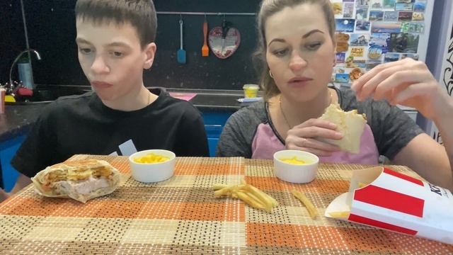 МУКБАНГ KFC/БОКСМАСТЕР/КАРТОШКА ФРИ