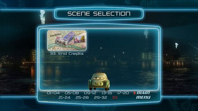 Cars 2 - DVD Menu Walkthrough смотреть онлайн