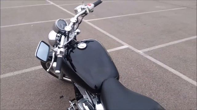 Custom 2000 Honda Shadow Spirit VT1100c Walkaround смотреть онлайн
