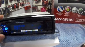 Новинка | Pioneer MVH-X580BT | Не дорогая поканалка | Мини обзор