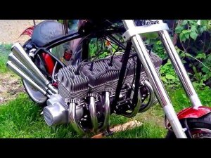 Мотоциклы JAWA - Кастом (6 Цилиндров ) !