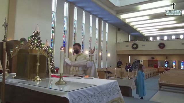 Jan. 2nd, Sunday before Theophany, Divine Liturgy for all parishioner and friends смотреть онлайн